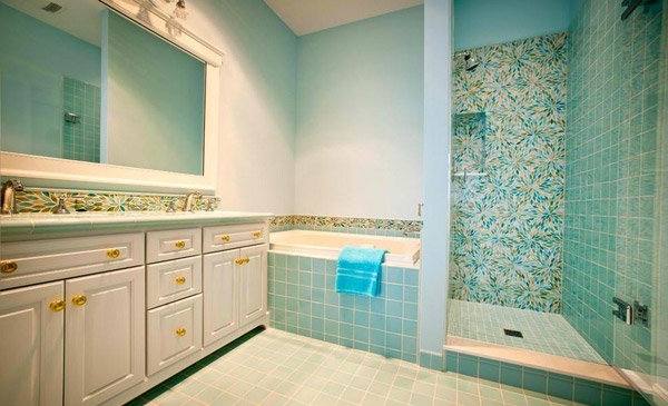 turquoise and brown bathroom ideas