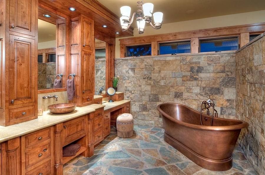 Bathroom Rustic Decor All In Home Decor Ideas Rustic Bathroom in The Stylish as well as