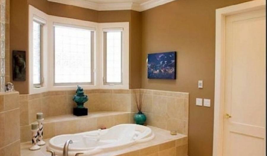 Modern Bathroom Remodel Stone Vanity Top Light Painted Walls White Bathroom Furniture White Towel: