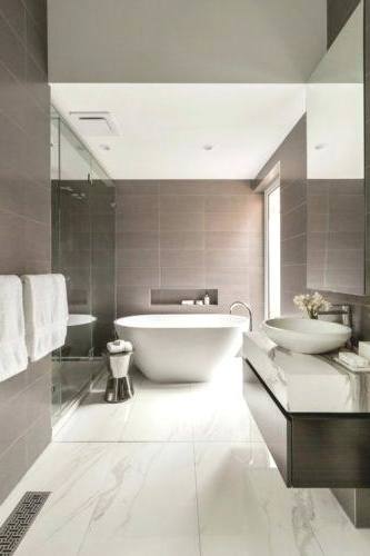 dark tile bathroom ideas