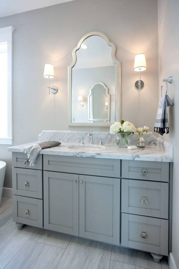 Great Bathroom Vanity Grey Bathroom Ideas Within Dark Gray Bathroom Vanity Plan