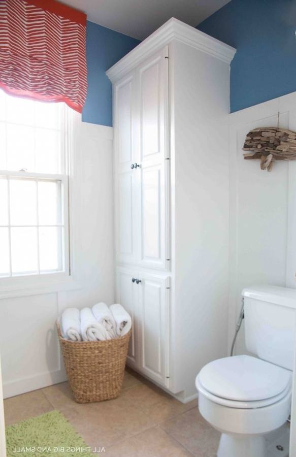 The trouble was that I had a bathroom that needed big changes, and a small budget