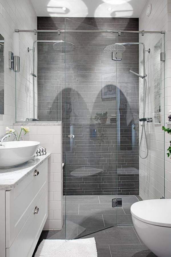 Gray bathroom vanity, tile ideas, walls, cabinets, and accessories