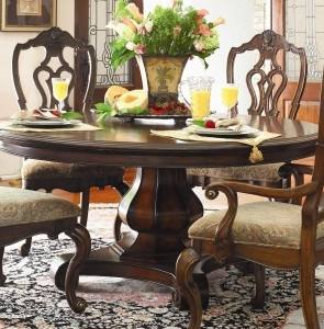 Round kitchen table by Progressive Furniture Muses 48 in