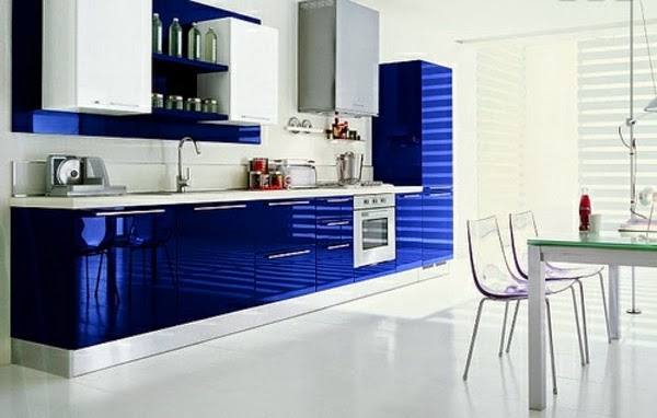 You will note each kitchen has a personalized touch that merges together with its surrounding for a dynamic blue design