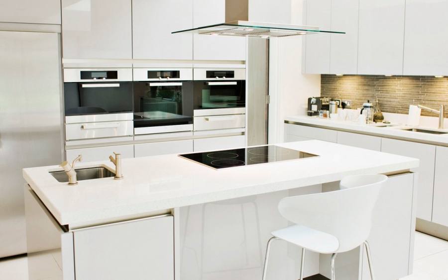 These kitchens have the basic needs in a kitchen