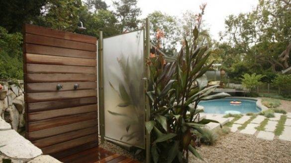 rustic outdoor shower whimsical backyard shower with plants rustic outdoor showers designs