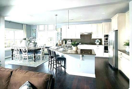 open floor plan living room ideas small open floor plan kitchen living room  awesome kitchen design